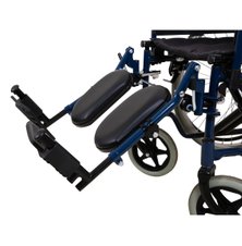 Er zijn verschillende beensteunen beschikbaar voor elk type rolstoel, zodat u uw been in hoogstand kunt leggen als dat nodig is.